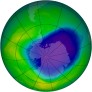 Antarctic Ozone 2003-10-20
